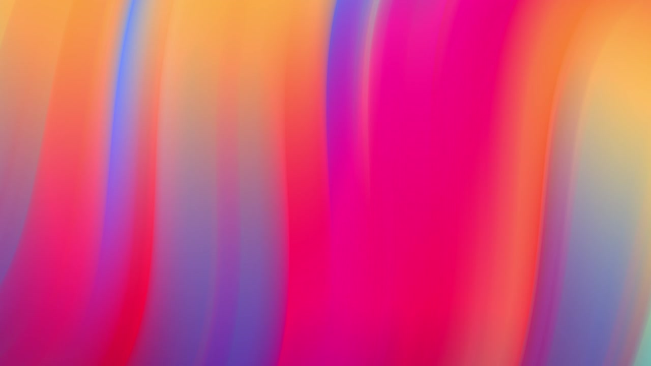 el gradiente de los colores del arco iris se desplaza cíclicamente en bucle. es un hermoso fondo abstracto de 4k con animación de bucle sin fisuras para presentaciones de vacaciones o cosas de moda en estilo de diseño en movimiento.