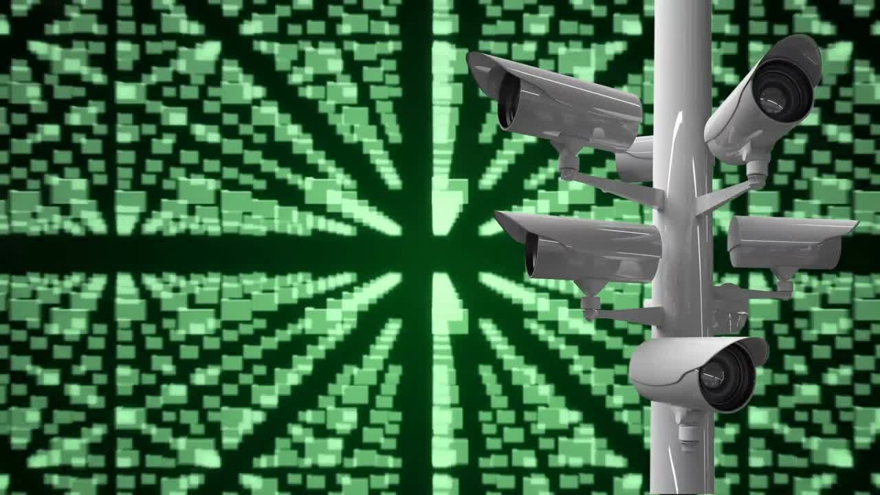 컴퓨터 분석에 대한 감시 카메라