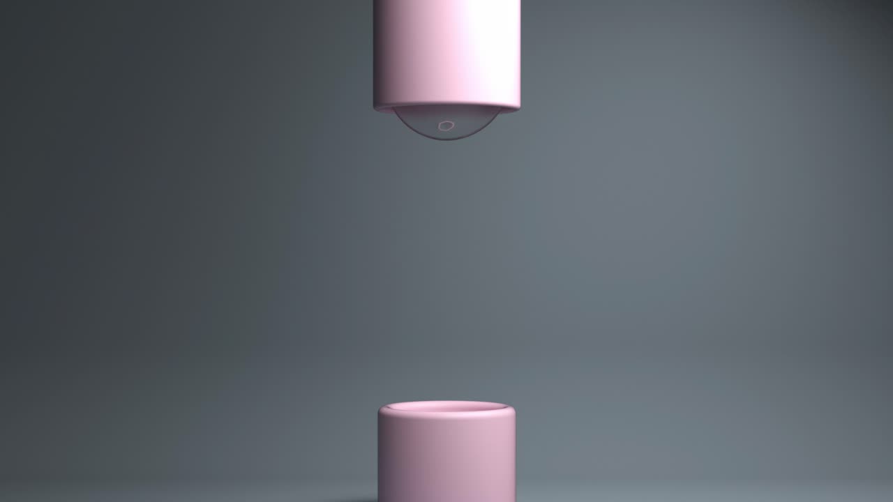 diseño abstracto geométrico rosa
