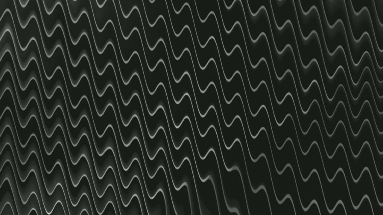 Lines appearing like waves on black background