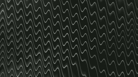 lines appearing like waves on black background