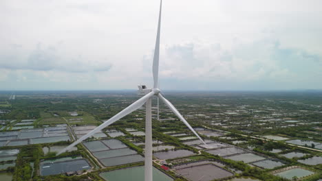 emissions free power generation with wind turbine in thailand coastal area