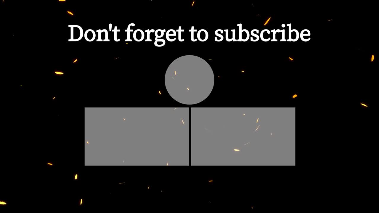 털 떨어지는 입자 끝 카드 끝 화면 모션 그래픽