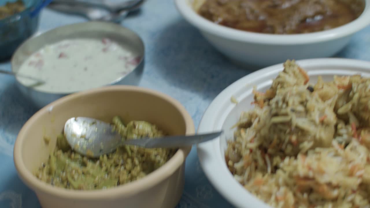 Indian home food, rice, chicken, veggies, Chicken Biryani, Vegetable Biryani