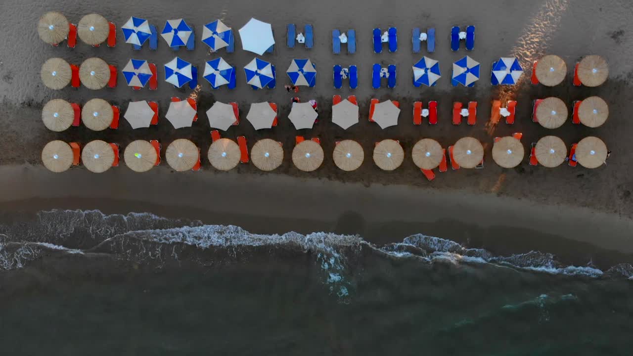 imágenes aéreas de la costa cretense