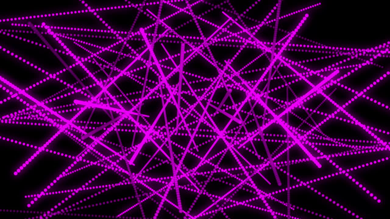 Pink color Dot Shape Pattern animation motion graphics