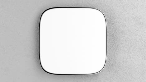 tablero cuadrado en blanco