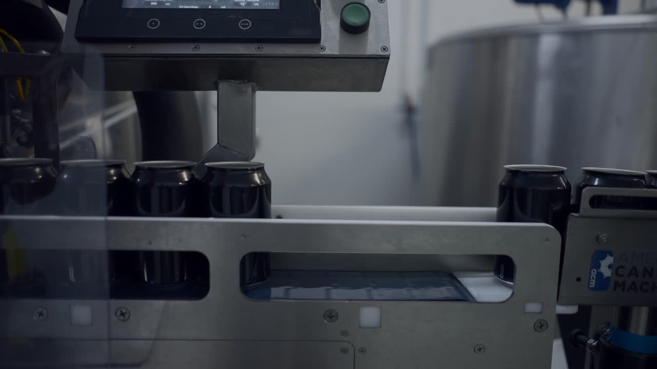 Automated Can Filling and Packaging Line