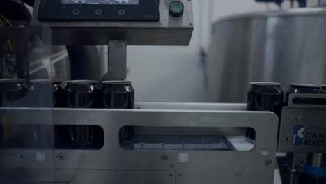 automated can filling and packaging line