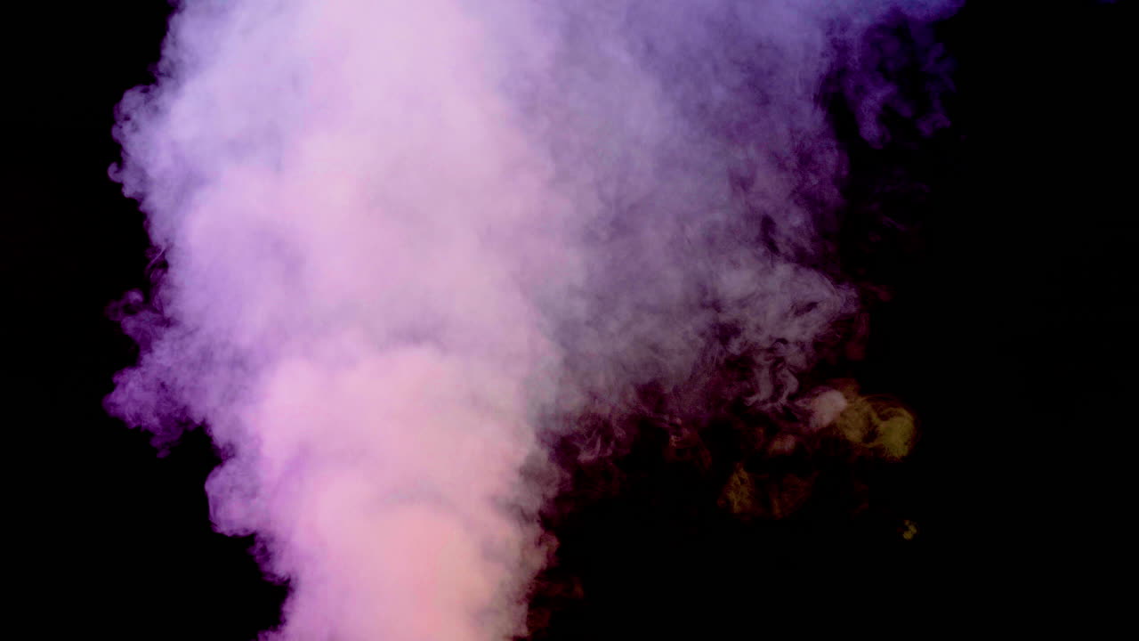 abstractas nubes de humo de colores