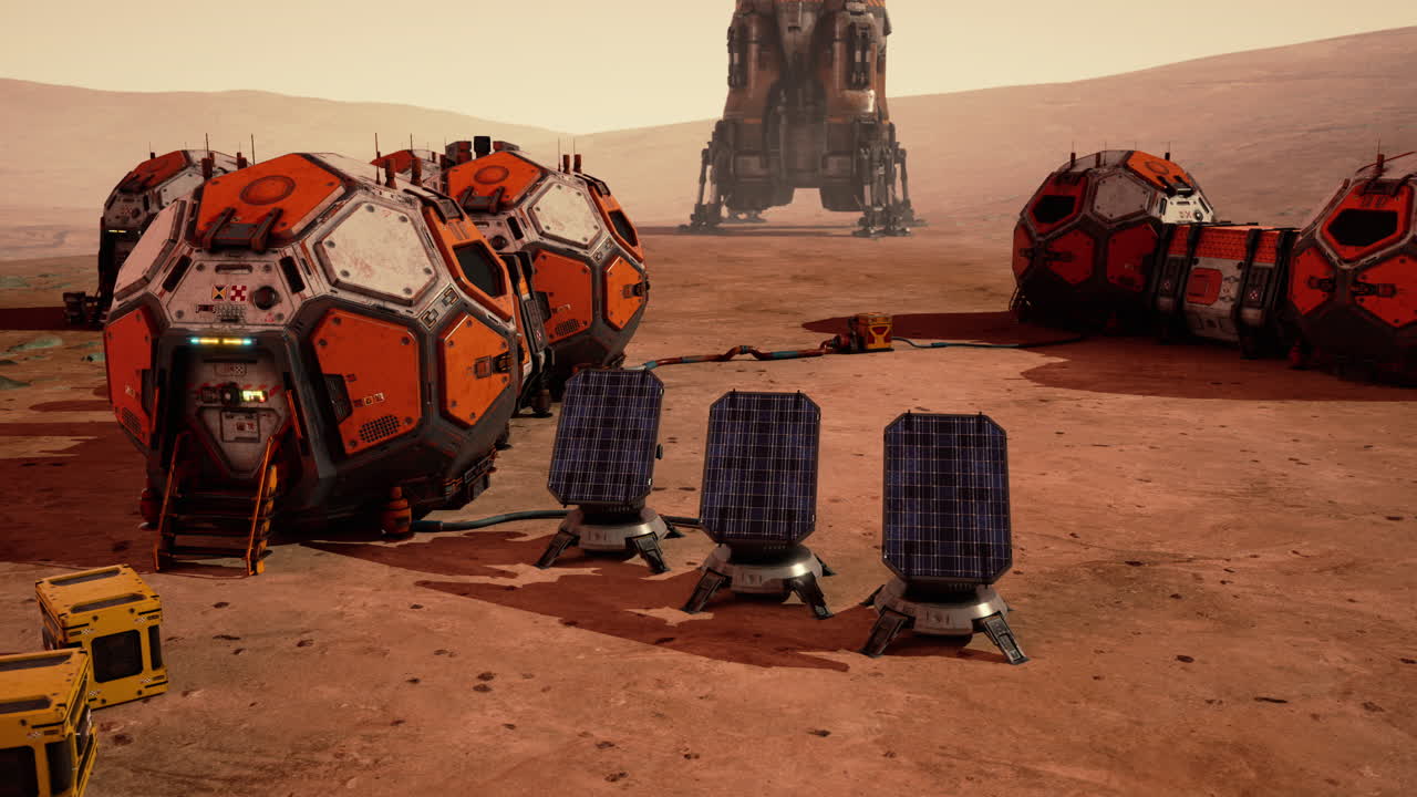 Mars-siirtokunnan tukikohta