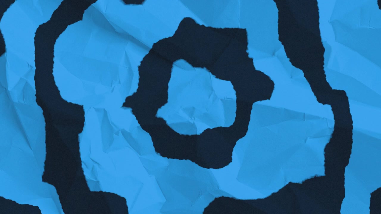 Abstract Blue and Black Torn Paper Texture Background