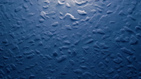textured blue wall