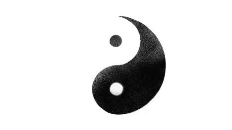 yin and yang, animated