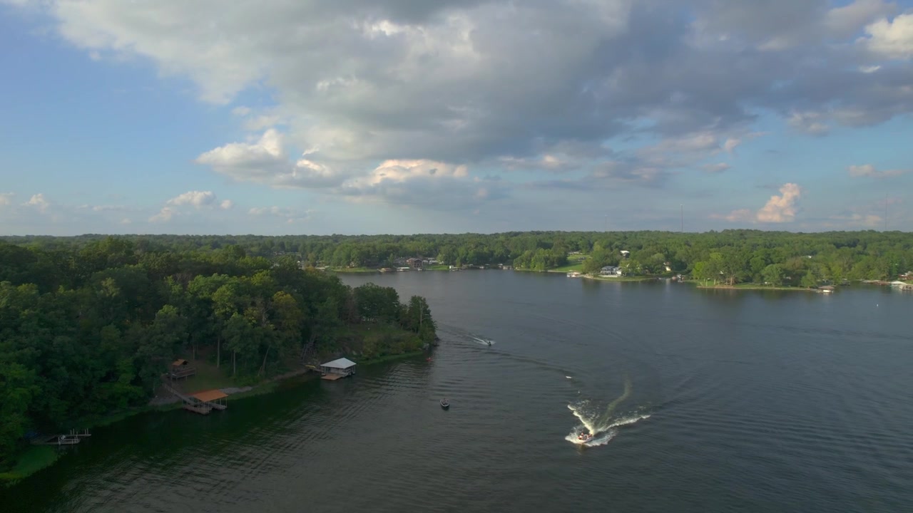 Riprese con drone del Lake of Egypt