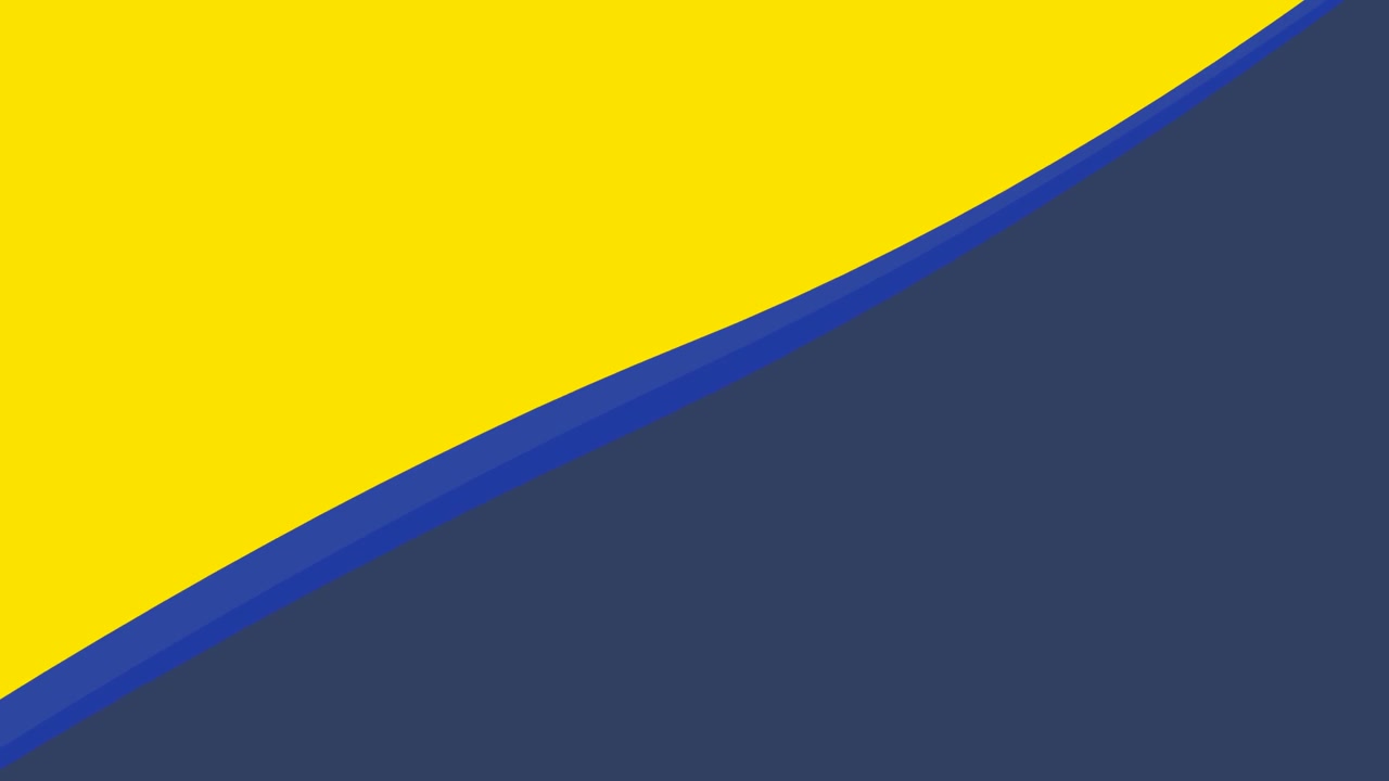 Abstract Background with Diagonal Split in Yellow and Dark Blue