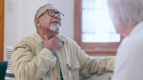 Throat,-consulting-and-man-with-doctor-in-home