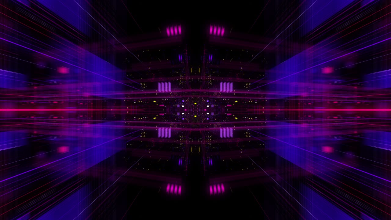 Abstract creative virtual reality cyberspace background.