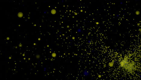 abstract particles