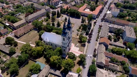 air view of orthodox church