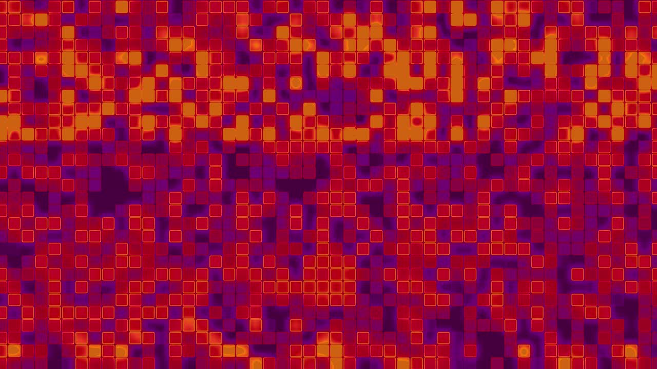 cuadrados datos abstractos rayo de luz 4k