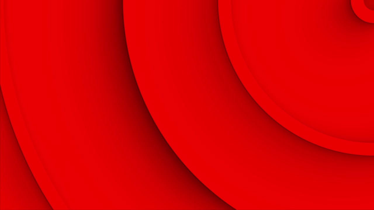 animación de fondo en bucle con círculos concéntricos rojos que se mueven desde la esquina.