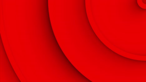 animación de fondo en bucle con círculos concéntricos rojos que se mueven desde la esquina.