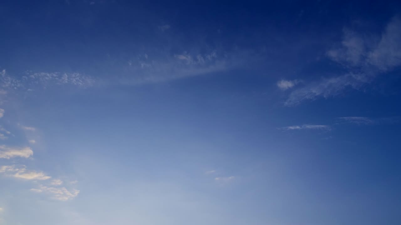 은 구름이 있는 낮 하늘 사진 비디오 루프