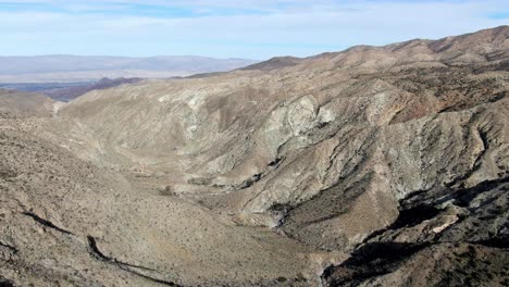 las colinas salvajes de la reserva de cahuilla, california, estados unidos