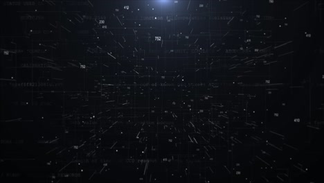 cyber digital numbers cyberspace matrix numbers rain deep dive digital data network connections