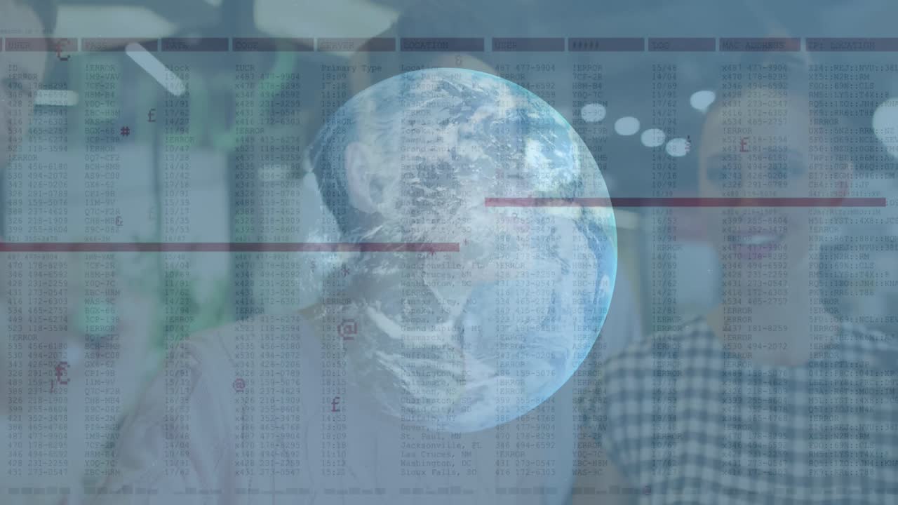 la escena representa a un grupo de hombres de negocios felices y diversos discutiendo el trabajo durante una reunión en un mod.