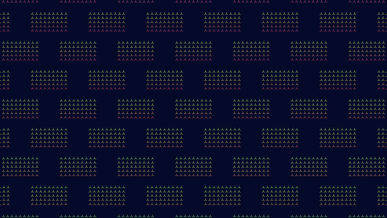 Checkerboard pattern with zigzag diagonal dots