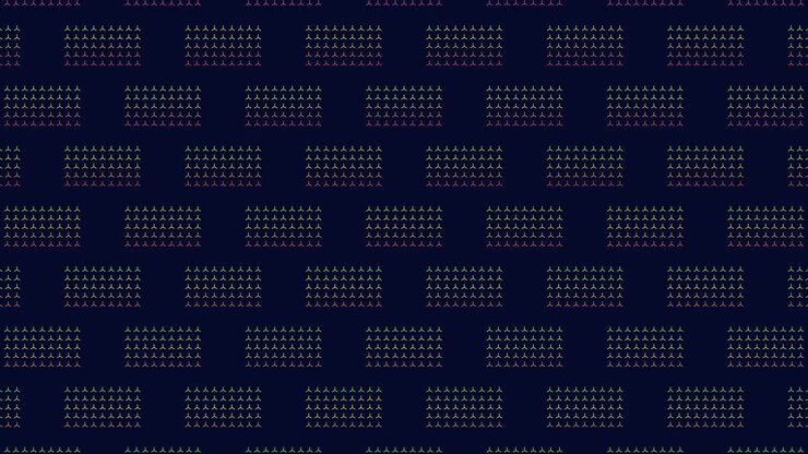Checkerboard pattern with zigzag diagonal dots