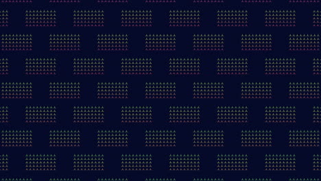 Checkerboard pattern with zigzag diagonal dots