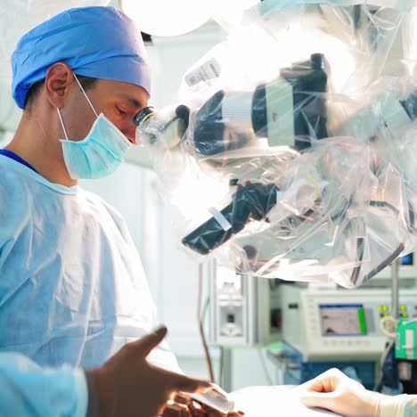 surgeons in operative room