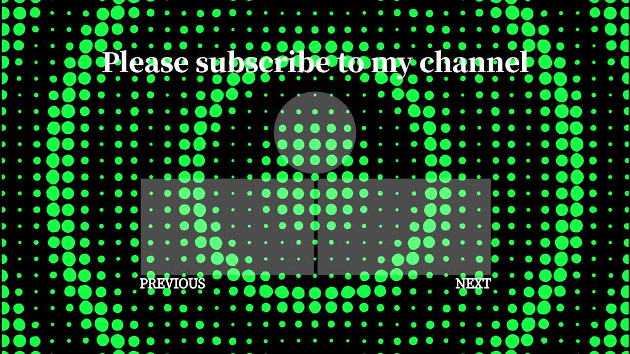 원형 물결 모션 엔드 카드 엔딩 스크린 모션 그래픽