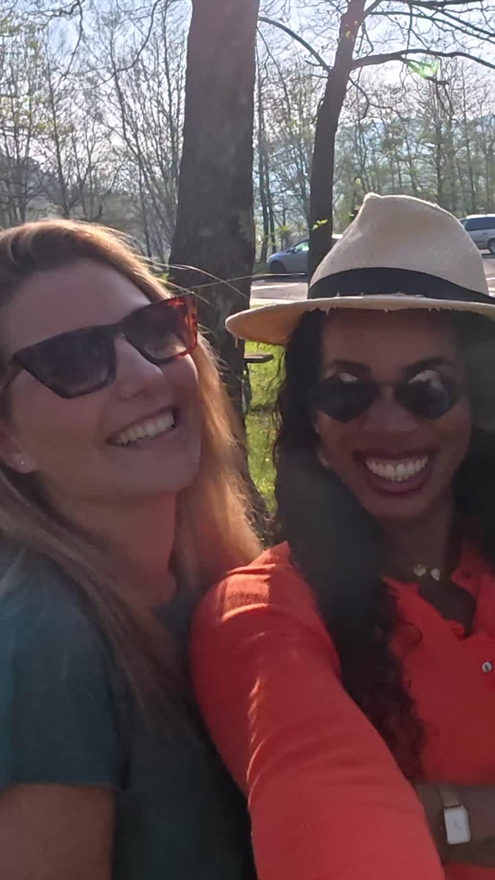 Group of women enjoying the outdoors