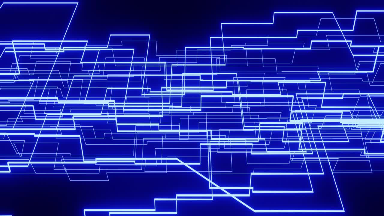 gráficos de movimiento con conceptos digitales. animación de bucle 3d con resolución 4k.