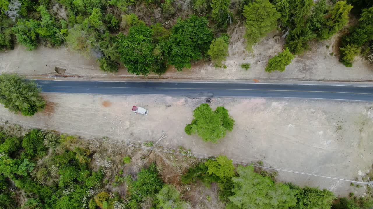 서쪽 pokot chapalleria 산 - 케냐의 공중 무인 항공기보기