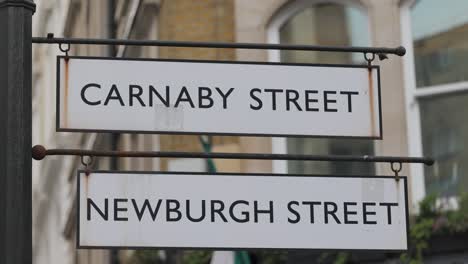 carnaby street sign newburgh street popular street signs