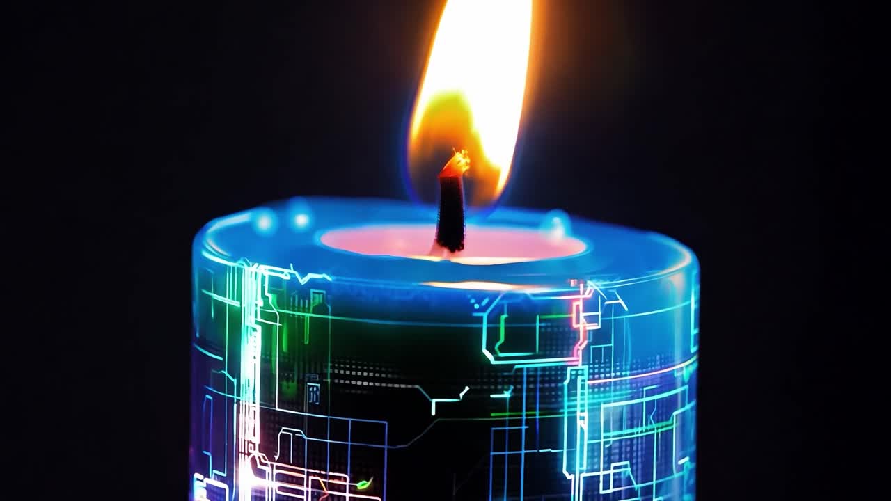 Digital Candle