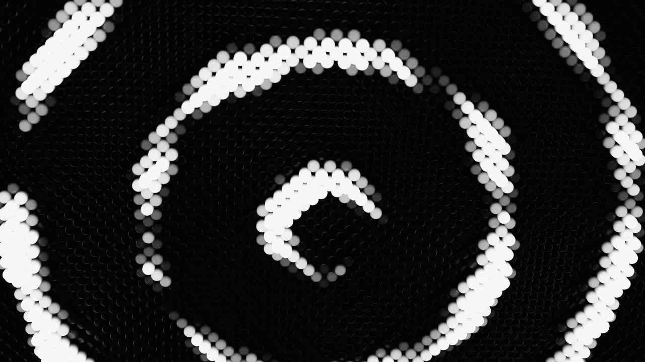 patrón geométrico abstracto en blanco y negro