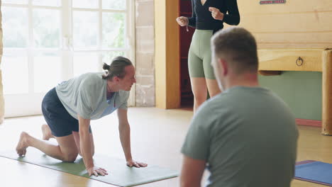 clase de yoga