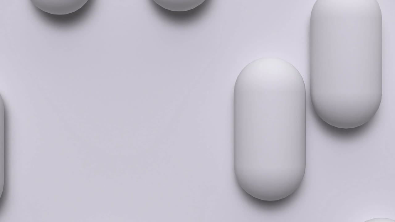 3d 렌더링 모션 화이트 장면 추상화