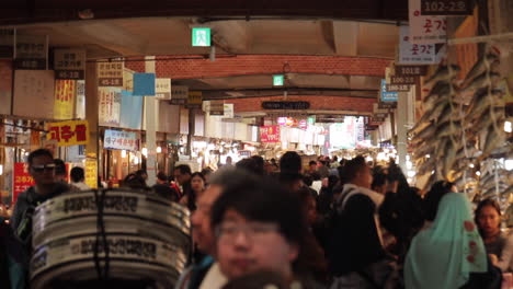 busy noryangjin fish market in seoul