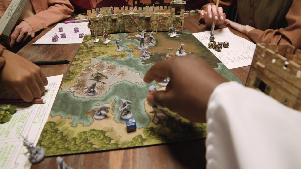 люди играют в ролевые игры