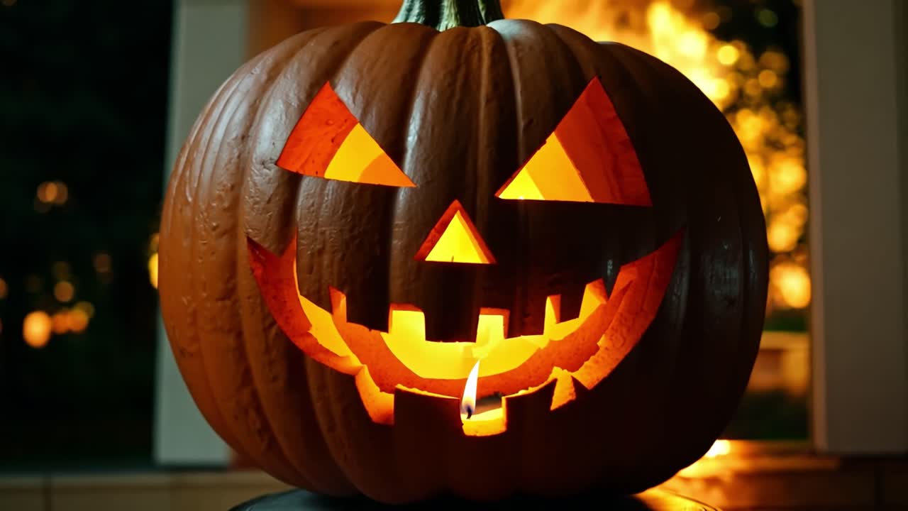 Jack-o'-Lantern for Halloween