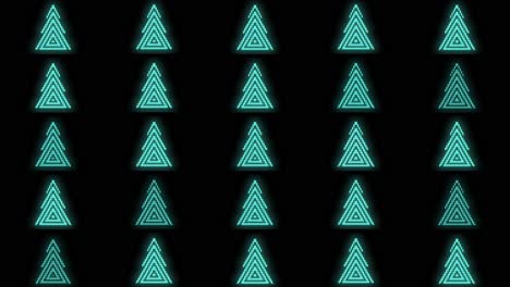 Weihnachtsbäume-Muster