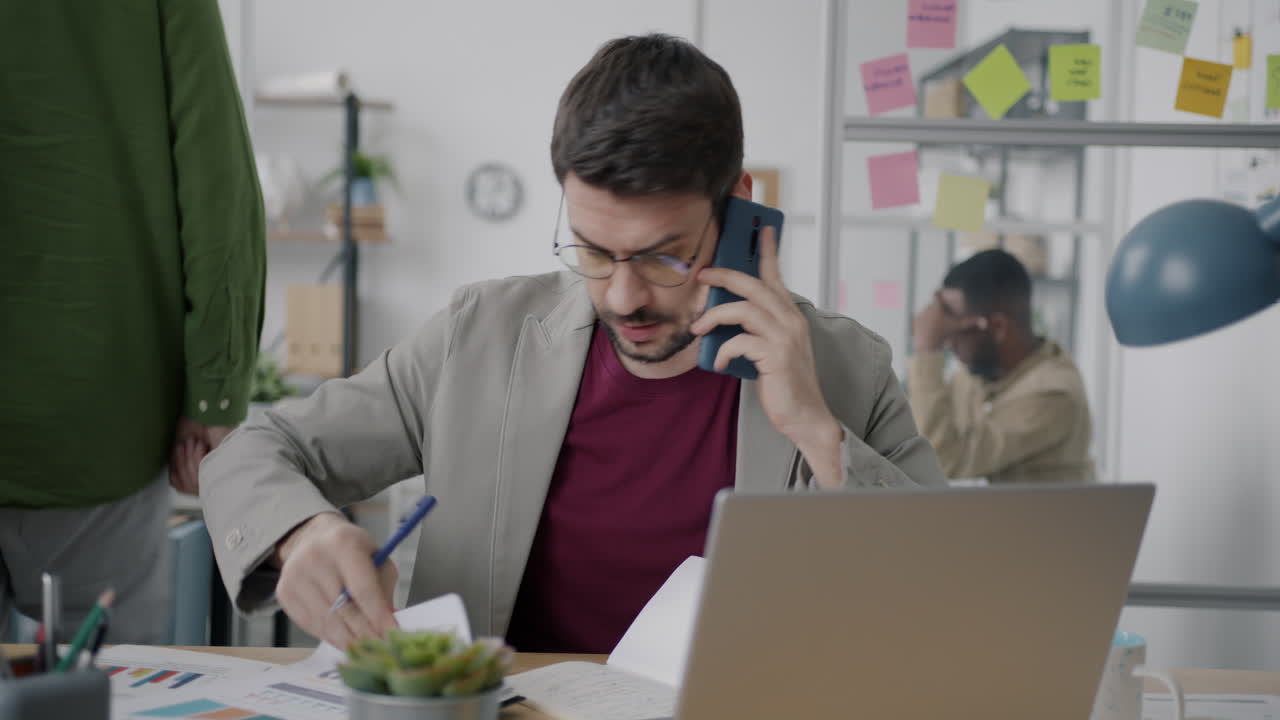 Dibujo reunión de negocios