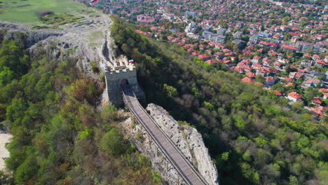 ovech fortress in the glow of the sun: an aerial look at bulgaria's medieval past